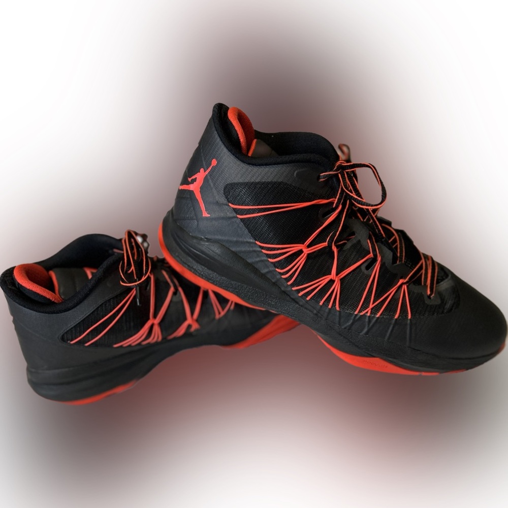 Nike Air Jordans size 11 CP3 VII Black Infared mens basketball shoe sneaker